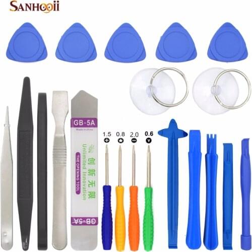 20in1 Mobile Phone Repair Tools Kit Spudger Pry Opening Tool Screwdriver Set For iPhone iPad Cellphone Hand Tools Gadgets ZM56