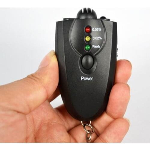 2018 Professional Alcohol Breath Tester Breathalyzer Analyzer Detector Test