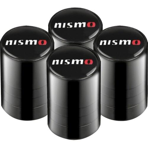 4pcs Car Accessorie Wheel Tire Valve Caps Tyre Dust Caps Auto Covers Case For Nissan Nismo Qashqai J11 Juke X-Trail Car Styling