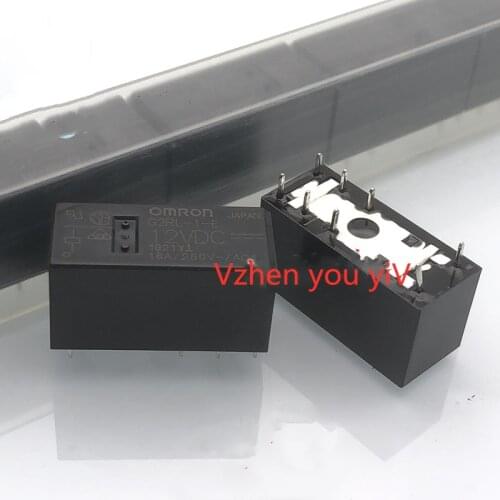 5pcs/lot original for Omron relay G2RL-1-E-12VDC 16A DC12 G2RL-1-E-5VDC 8PIN