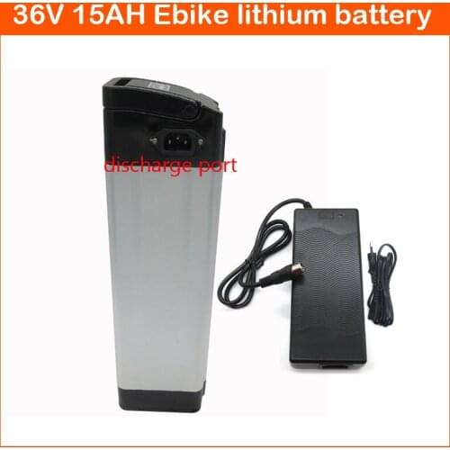 Electric bike battery 36V 15AH battery 36V 500W 15AH Lithium battery with 42V 2A charger and BMS Top Discharge free customs fee