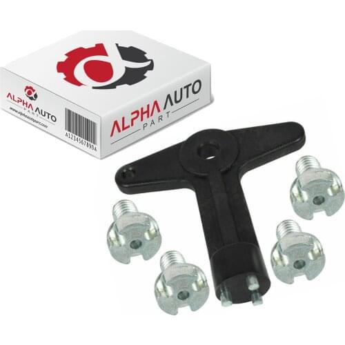 Alloy Wheel Cap Screws Bolts with Key for Vauxhall/Opel Astra, Vectra, Corsa