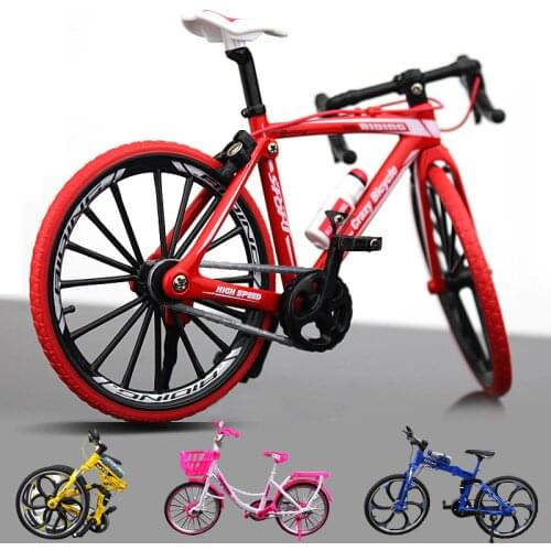 Crazy Magic Finger Bike Creative Alloy Model Simulation Bike Accessories Mini Bike Toy Gift Bike Model