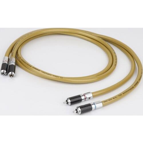 Pair Hifi audio RCA Extension cable Hi-end RCA to RCA Cable Cord Amplifier CD DVD player Speaker RCA interconnect cable