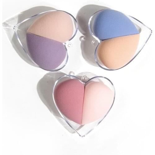 [Beauty Tool] Heat-Shaped Two Bestie Blenders - Super-Soft Makeup Sponge Blenders for Liquid Cream Foundations