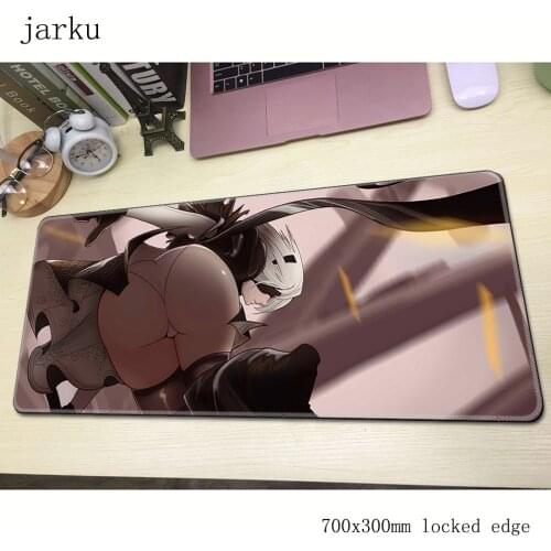 Nier automata mouse pad gamer 700x300mm notbook mouse mat large gaming mousepad large Mass pattern pad mouse PC desk padmouse