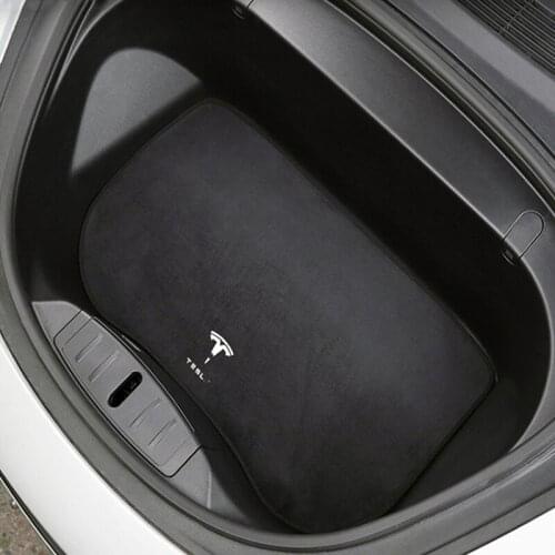 Direct Car Front Trunk Mat Dustproof Odorless Washable Heavy-Duty All-Weather Flexibility Customized for Tesla Model 3