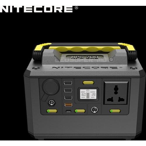 Winner of ISPO Award 2020 NITECORE NPS200 Backup Emergency Portable Outdoor Power Station