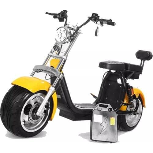 ML-SC11 Plus Electric Motorcycle with EEC Adult Motor 1500W Power Battery 60V Electric scooter with 8 inch tires