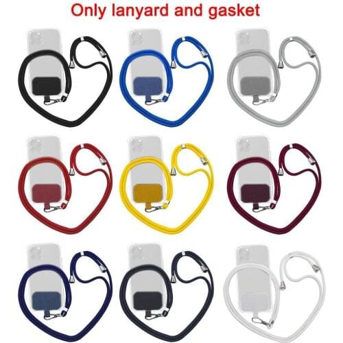 New Adjustable Strap Cord Chain Phone Tape Necklace Lanyard Mobile Phone Strap Anti-lost Neckband Keychain