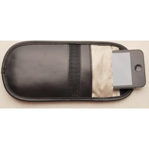 Wholesale Mobile phone signal shielding bag , mobile phone anti radiation bag,3G | 4G | 5G EMR-F-P Protection 2pcs/lot