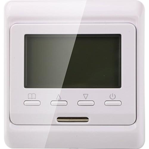 Programmable Temperature Controller 220V 16A Digital Thermostat for Electric Floor Heating