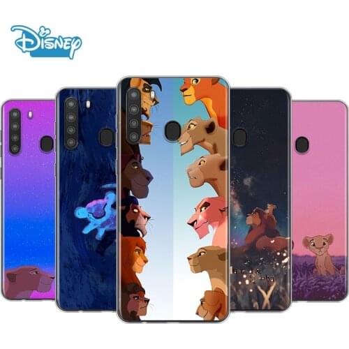 The Lion King Simba For Samsung A90 A80 A70 A70S A60 A50 A40S A30 A20 A10S A10E A10 A2 Core Transparent Phone Case