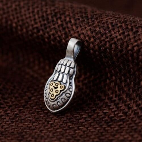 Handmade 925 Silver Tibetan Malas Bum Counter 925 Sterling Silver Bum Counter Buddhist Prayer Beads Counter