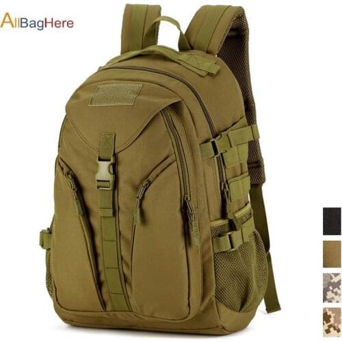 40L Tactical Backpack CS Durable Nylon Hunting Camo Military Sport Camping Cycling Fishing Waterproof Travel Rucksack Laptop Bag