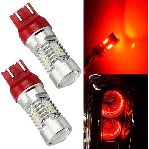 LED Bulbs T20 7443 7444 W21/5W 6000K White 6W 12V Super Bright Lamp Bulbs For Turn Signal/Revese/ Backup/Tail Light