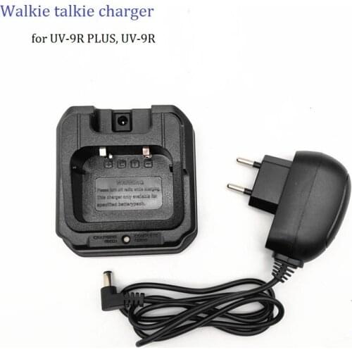 Walkie Talkie Charger for Baofeng UV-9R PLUS Portable CB Radio Station for UV-9R Ham Radio Transceiver