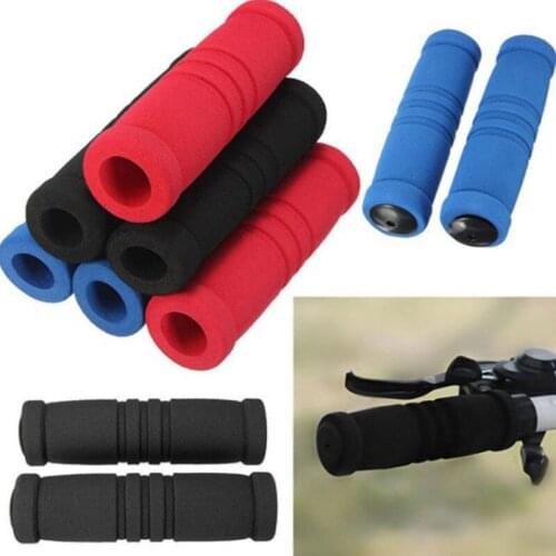 1 Pair Bicycle Sponge Cover Memory Cover Plug Sponge Cover Handlebar Bike Grips Soft Durable Cover