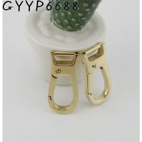 12mm DIY hand leather bags hardware accessories hook deduction key chain buckle Leash Hook Buckle Trigger