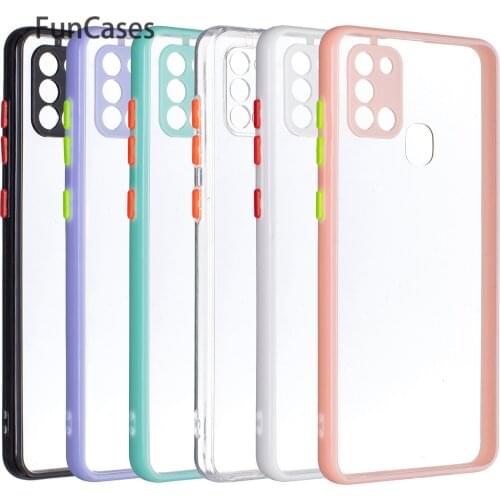 Cool PC Protector Case For estuche Samsung A20 Capinhas Casa Samsung S21 Plus 5G A21S Eurasian version Ultra A12 A11 A10S A20S