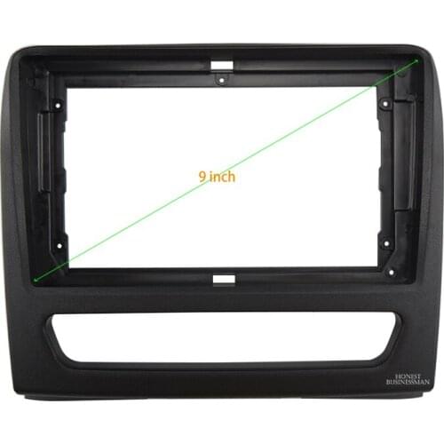 9 INCH Car Audio Frame GPS Navigation Fascia Panel Car dvd Plastic Frame Fascia is suitable for 2011-2017 JAC SUNRAY