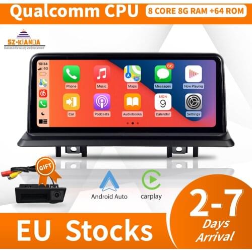 10.25'' Android 10 Car GPS Navigation for BMW 1 Series 120i E81 E82 E87 E88 4G RAM 32G ROM 8core Idrive Car Radio Multimedia