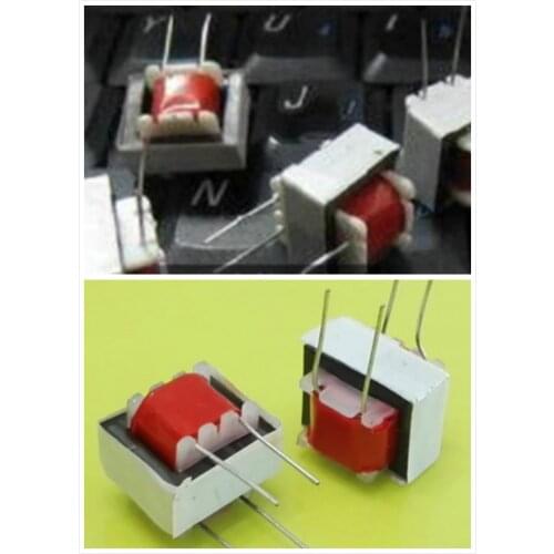 Free Shipping 5pcs/lot audio coupled isolation transformer 600: 600 ohm ei14 1:1
