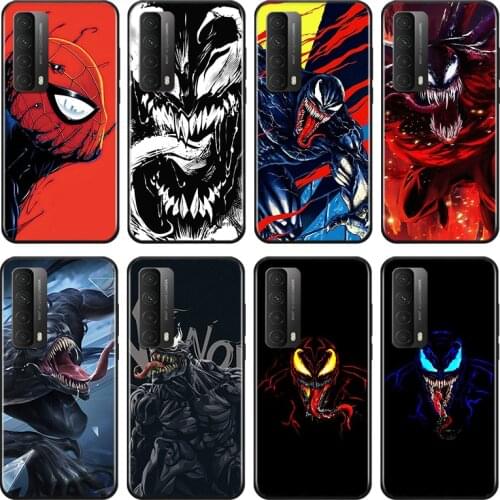 Marvel Avengers Super Hero Venom For Huawei Y9A Y9S Y9 Y8P Y8S Y7A Y7P Y7 Y6 Y6P Y6S Y5P Y5 Prime Pro 2019 2020 Phone Case