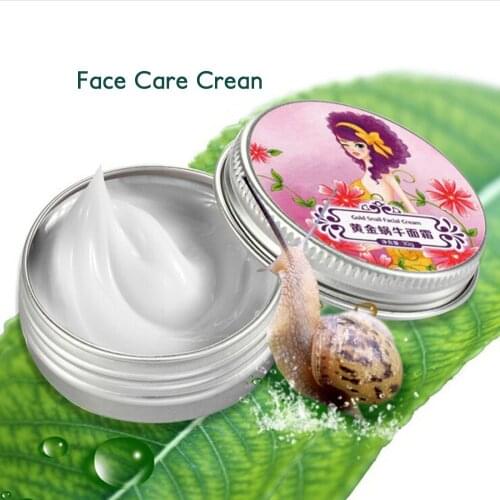 Gold Snail Face Cream Moisturizing Whitening Anti-aging Anti Wrinkle Day Cream Face Care Hidratante Facial Korea Skin Care
