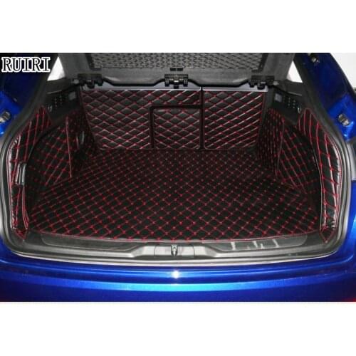 New arrival & Free shipping! Special trunk mats for Maserati Levante 2018-2016 durable cargo liner boot carpets for Levante 2017