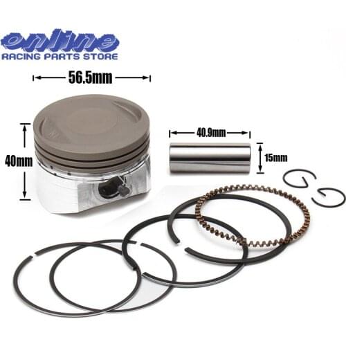 Original LF lifan 140cc oil Cooled Engine Piston and piston ring Set Pit Dirt Bike Engine Spare Parts KLX SDG SSR CRF Apollo