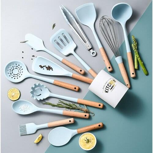 Силиконовые наборы кухонных принадлежностей PGY China At AliExpress