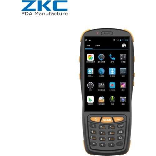 ZKC3503 Qualcomm 4G Android 7.1 Rugged 2D Barcode Scanner Inventory Warehouse PDA