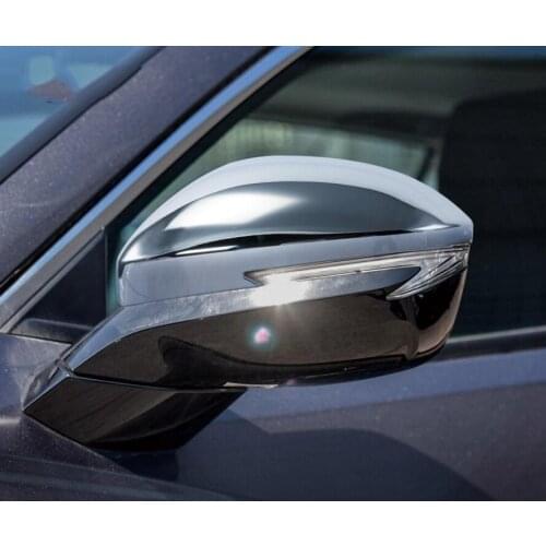For Acura CDX 2 PCS Brand New ABS Chrome Car Side Door Rearview Mirror Protect Frame Cover Trims Car Styling Accessories