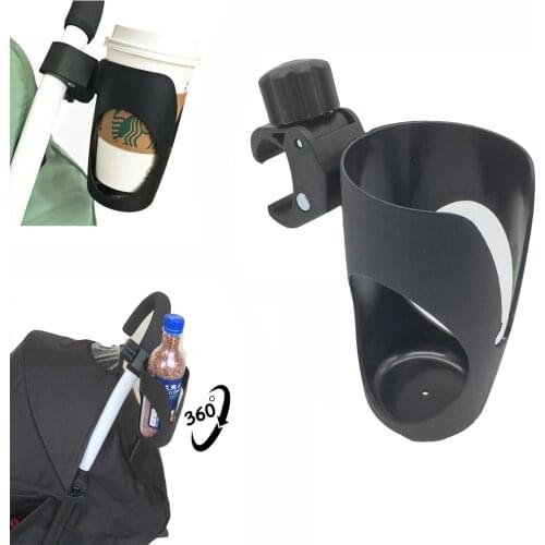 Stroller Accessories Cup Holder 360 Angle Rotatable Milk Bottle Rack For Pram Water Bottle Holder Universal Pushchair Bicycle