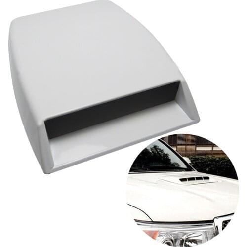 Car Auto Roof Decorative Air Flow Intake Hood Scoop Vent Bonnet Durable Cover