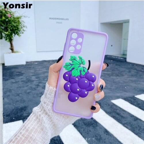 Phone Holder Case For Samsung Galaxy A20E A20 A30 A21S A40 A50 A51 A70 A71 S9 S10 S20 FE S21 Plus Ultra Clear Matte Cover