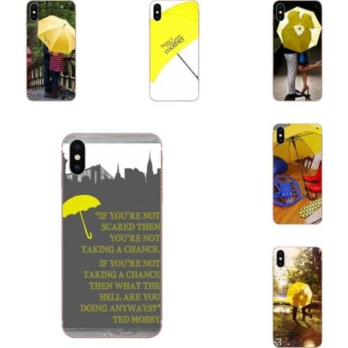 Design How I Met Your Mother Yellow Umbrella For Samsung Galaxy A51 A01 A81 S9 S8 Plus S20 S10 Plus A50 A70 A40 A71