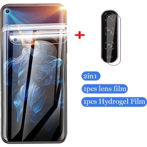 1-2pcs hydrogel film for huawei honor 10 i 20 lite light pro 20s 8c 8x 8s 8a pro 9x premium not glass honour 10i camera glas