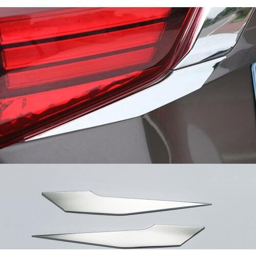 CHROME REAR HATCH DOOR MOULDING GARNISH FOR MITSUBISHI OUTLANDER 2017 2018 2019 ACCESSORIES CAR STYLING