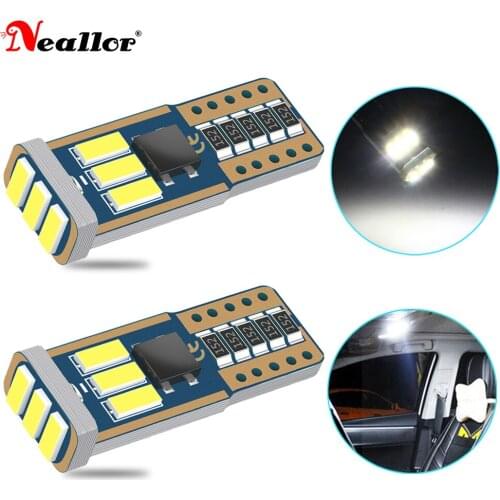 2Pcs Canbus T10 LED W5W LED Lights Auto Parking Interior Lamp for Nissan Qashqai Mercedes W204 W211 Renault Kia Sportage 5w5 194