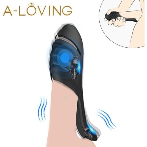 Glans Massager Testicle Vibrator Blowjob Penis Delay Trainer G Spot Stimulator Automatic Oral Climax Sex Toy for Men Masturbator