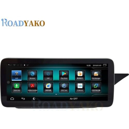 NTG4.5 Android 12.3 Inch Car Media Player GPS Navigation Radio Stereo For Mercedes Benz E W212 (2013-2014) Original with AUX RHD