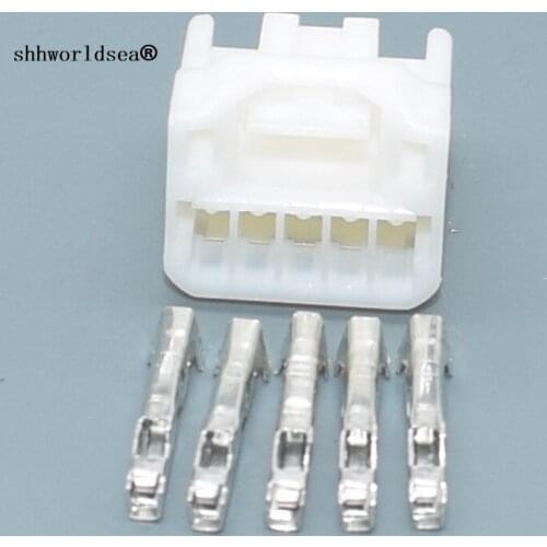 Shhworldsea 5 Pin 1.2mm 7283-5830 Automotive Steering Wheel Boost Electric Connector With Terminals For Wiring Harness Socekt