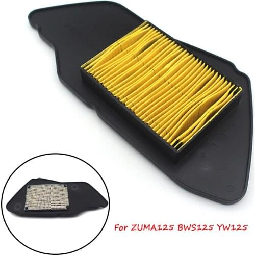 Motorcycle Replacement Air Intake Filter Cleaner Element Motorbike Air Filter For Yamaha ZUMA125 BWS125 YW125 ZUMA YW BWS 125