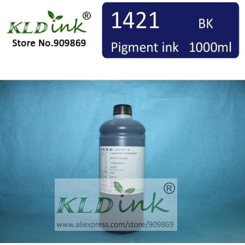 [ KLD Ink ] 1PCS x 1000ml Compatible BCI-1421 BCI1421 BCI1441 BLACK Pigment ink for W8200 W8400 Large Format Printer