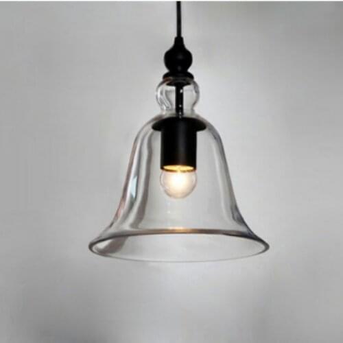 Vintage Glass Lampshade Pendant Lights Loft Industrial Kitchen Hanging Lamp For Dining Room Decor Home Light Fixtures