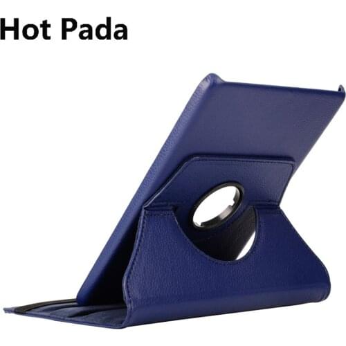 Hot Pada Rotating case for samsung galaxy tab A 8.0 T350 T355 SM-P350 SM- P355 8'' tablet cover case+screen protector+stylus