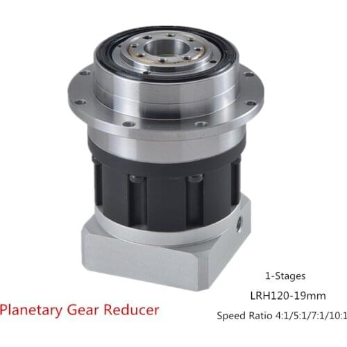 High Life LRH120-19mm Planetary Gear Reducer 8 Arcmin Accuracy, Speed Ratio 4:1/5:1/7:1/10:1 for NEMA44 110mm Servo Motor