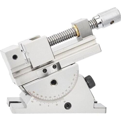High Precision Machine Vise Universal Precision Vise 2 Inch Slope Sine Adjustable Angle Vise Tool Grinding Machine